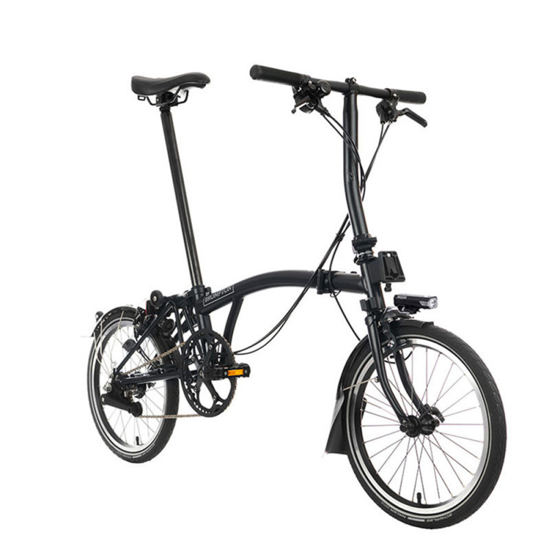 Vélo pliant Brompton C Line Explore (6 vitesses) - Guidon S